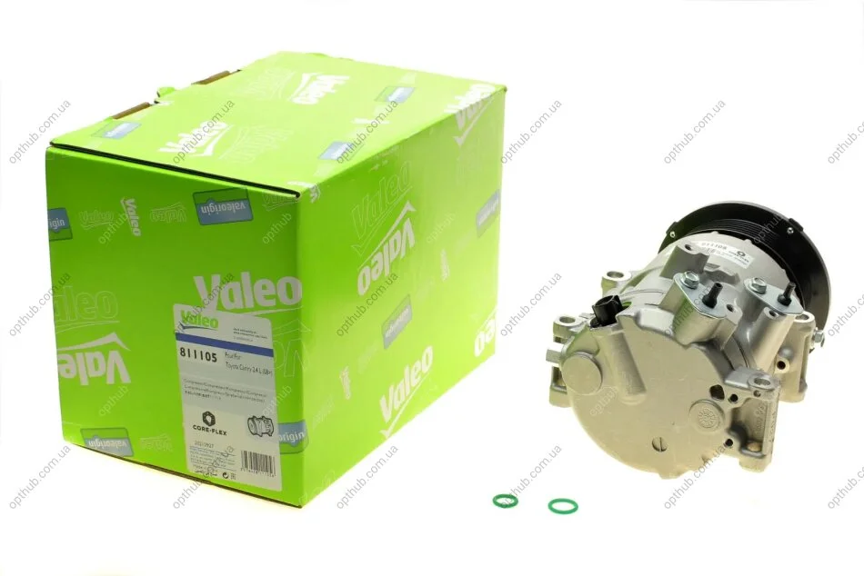 Компресор кондиціонера Toyota Camry 2.4 06-11 VALEO (opt-om) Valeo 811105 (фото 1)