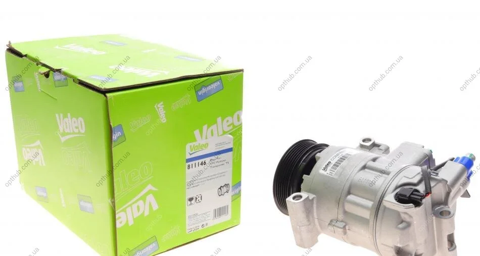 Компресор кондиціонера VW T5 2.0 TDI 09-15 VALEO (opt-om) Valeo 811146 (фото 1)