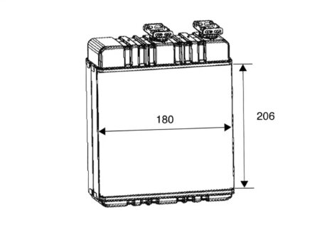 Радіатор пічки Valeo 812222