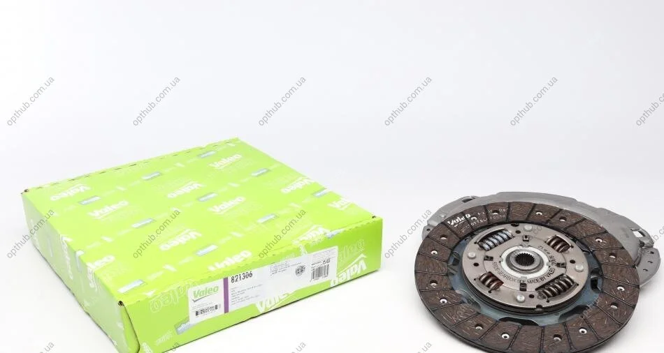 Комплект зчеплення CLUTCH SET (DISC+PRESSURE PLATE) OPEL ASTRA 2.0 DIESEL 4/1998->2/2004 -ua Valeo 821306 (фото 1)
