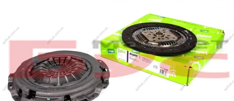 Комплект зчеплення CLUTCH SET (DISC+PRESSURE PLATE) FORD CONNECT 1.8 DIESEL 1/2011->6/2011 -ua Valeo 826899 (фото 1)