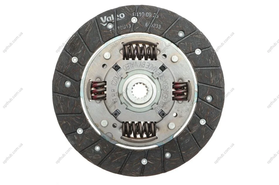 Комплект сцепления OPEL 1,6 ASTRA H 04-10, COMBO 05-, VECTRA 06-, ZAFIRA 05- (Пр-во VALEO) Valeo 828019 (фото 1)