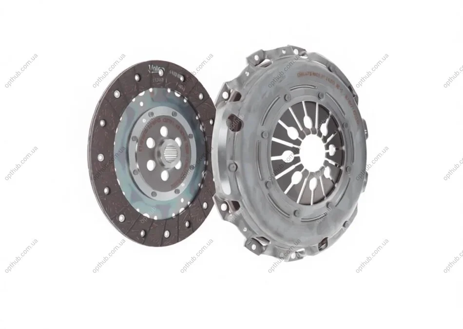 Комплект зчеплення CLUTCH SET (DISC+PRESSURE PLATE) OPEL TIGRA 1.3 DIESEL 7/2004->7/2008 Valeo 828404 (фото 1)
