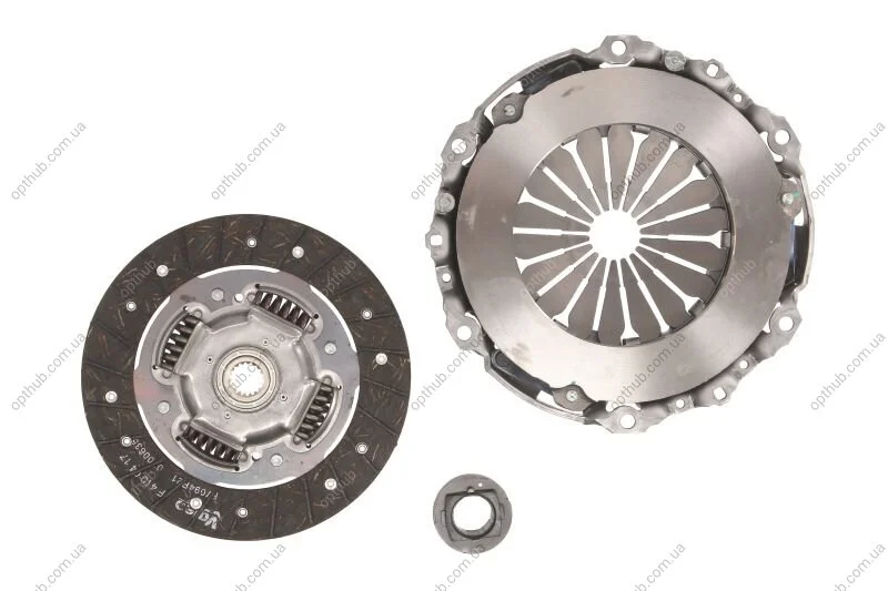 Комплект зчеплення Citroen Nemo 1.4HDi 08- (+вижимний) d=200mm (z=18) VALEO UA63 Valeo 832263 (фото 1)