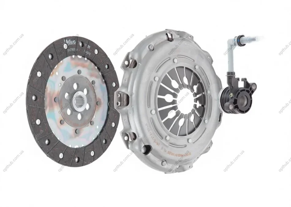 Комплект зчеплення К-Т. СЦЕПЛЕНИЯ+ГИДР.ВЫЖИМНОЙ ПОДШИПНИК FORD FUSION 1.4 DIESEL 10/2005->6/2012 -ua Valeo 834092 (фото 1)