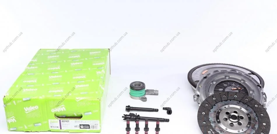 Демпфер + комплект сцепления Renault Master III 2.3dCi 10- FWD (+выжимной)), M9T (z=21/d=250mm) (opt-om) Valeo 837427 (фото 1)