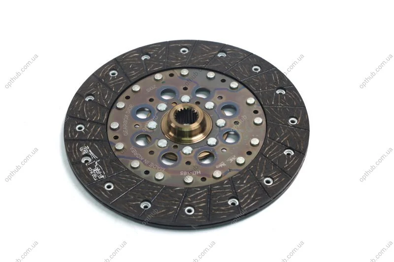 Диск сцепления HYUNDAI (пр-во VALEO PHC) C.I.U Valeo HD-165 (фото 1)