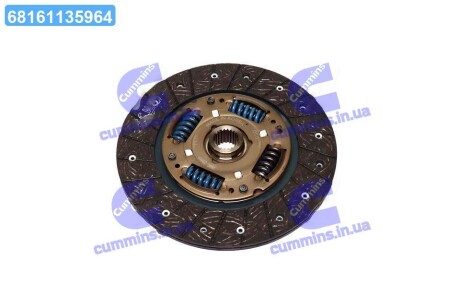 Диск зчеплення TOYOTA COROLLA, YARIS 1,6-1,8VVTI 07- (PHC) Valeo TY-71