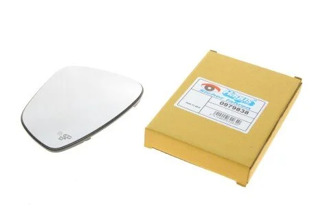 Скло дзеркала (з підігрівом) Citroen C3/C4/Opel Crossland 13- (R) VAN WEZEL (opt-om) Van Wezel 0979838