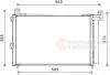 Конденсер кондиціонера FORD RANGER 06/05 > 12 (вир-во) Van Wezel 18005486 (фото 1)