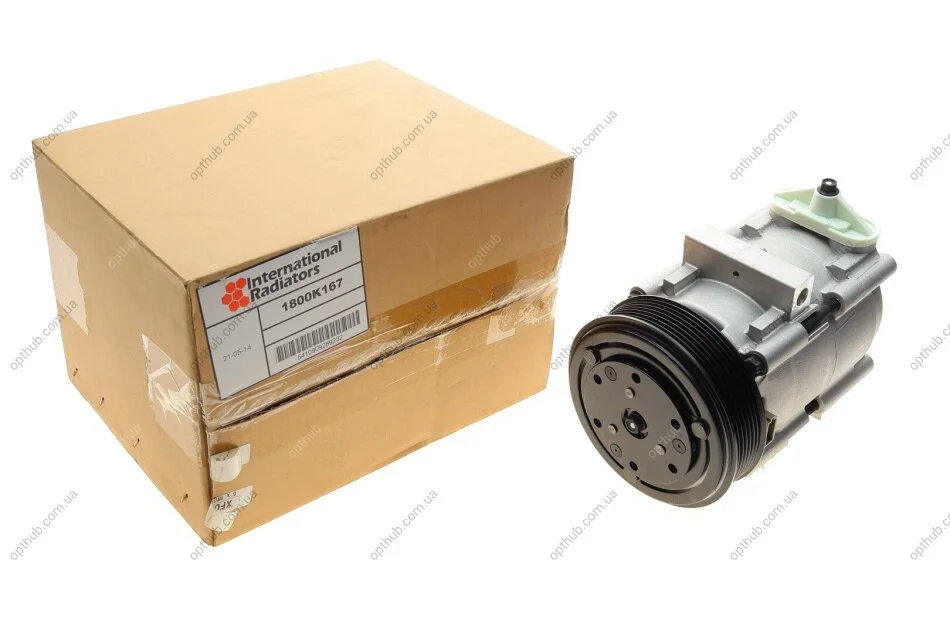 Компресор кондиціонера Ford Transit 2.4D/3.2D 00-14 VAN WEZEL (opt-om) Van Wezel 1800K167 (фото 1)