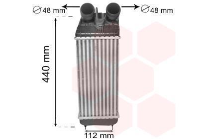 Інтеркулер CITROEN C4/ PEUGEOT 208 Van Wezel 40004361