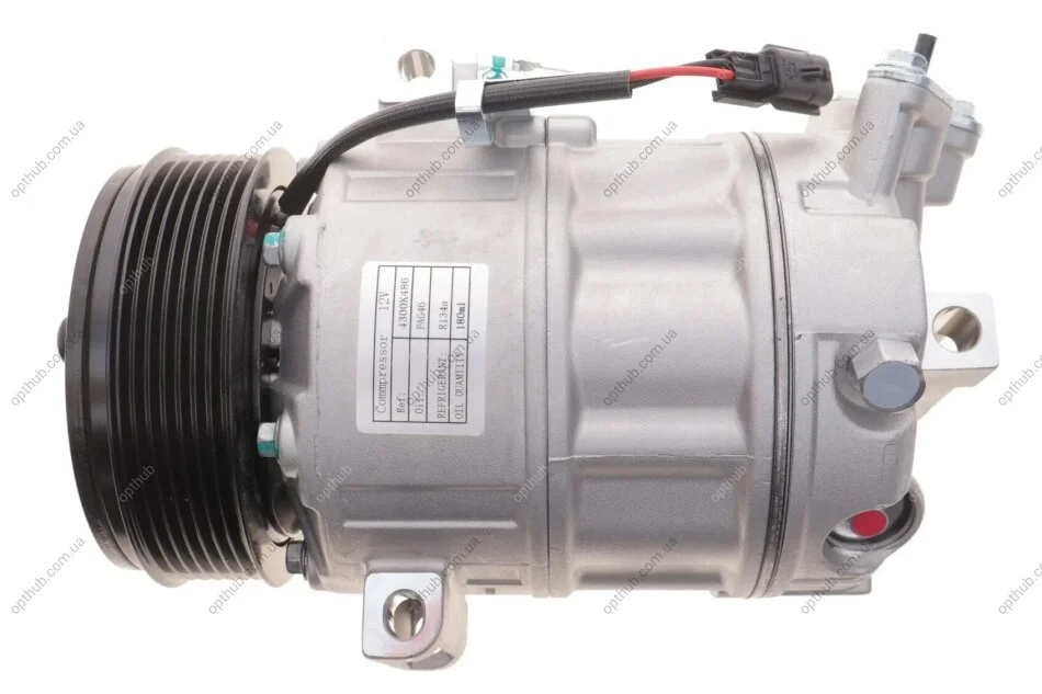 Компресор кондиціонера NISSAN/ RENAULT (вир-во) Van Wezel 4300K486 (фото 1)