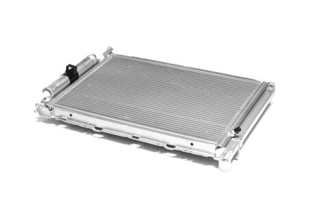 Радіатор охолодження двигуна (RAD+CON) RENAULT CLIO/ MODUS 04- Van Wezel 4300M500