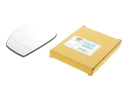 Скло дзеркала (з підігрівом) Renault Scenic III 08- (L) (opt-om) Van Wezel 4380837