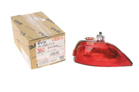 Ліхтар задній протитуманний Renault Megane IV 15- (R) (opt-om) Van Wezel 4407930