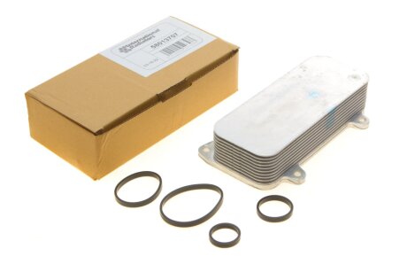 Радіатор масляний VW T5 2.5TDI 03- (теплообмінник) (opt-om) Van Wezel 58013707