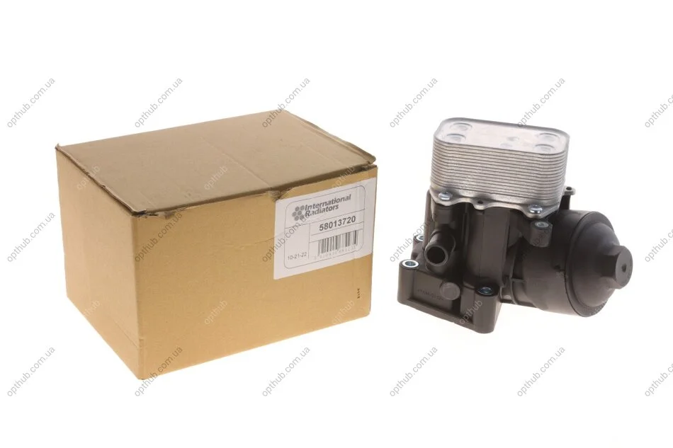 Корпус фільтра масляного (з радіатором) VW Polo/Skoda Fabia 1.2 TDi 09- VAN WEZEL (opt-om) Van Wezel 58013720 (фото 1)