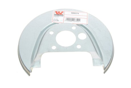 Захист гальмівного диска Golf IV /Audi,Seat,Skoda REAR RIGHT C.I.U Van Wezel 5888374