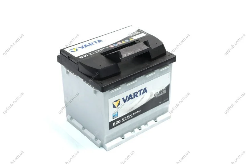 Аккумулятор 45Ah-12v BLD(B20) (207х175х190),L,EN400 VARTA 545 413 040 (фото 1)