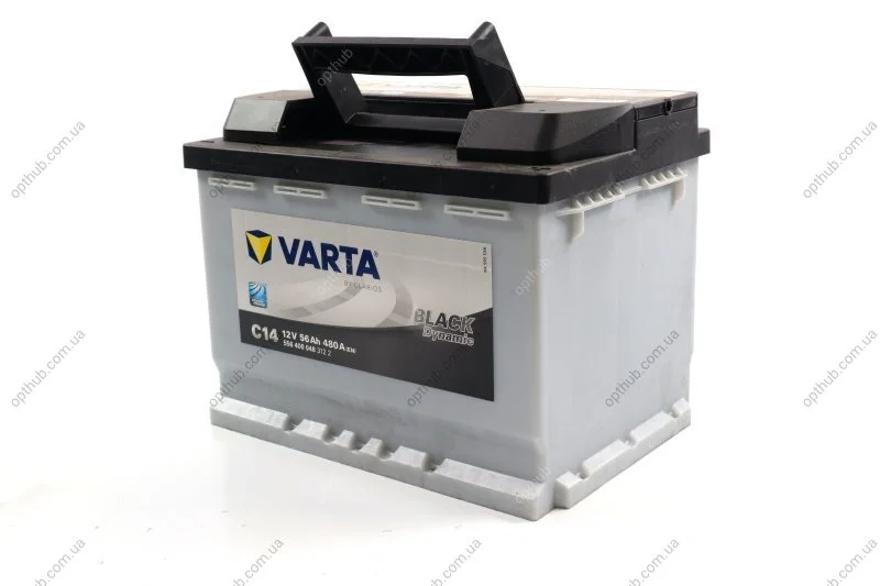 Аккумулятор 56Ah-12v BLD(C14) (242х175х190),R,EN480 VARTA 556 400 048 (фото 1)