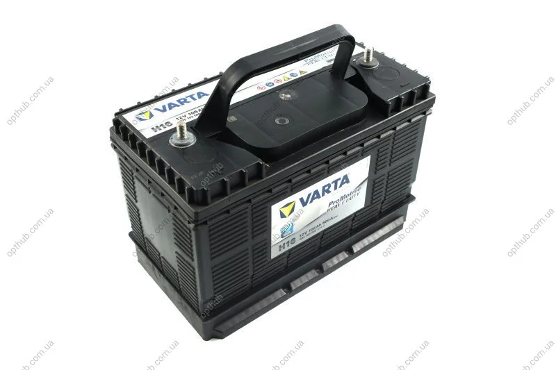 Акумулятор 105Ah-12v PM Black(H16) (330x172x240),L,EN800 клеми тонкі по центру VARTA 605 103 080 (фото 1)