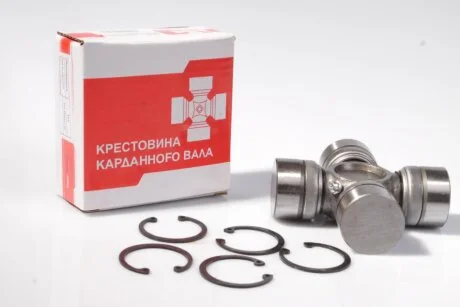 Крестовина карданного вала ГАЗ 53 с масляной (стопорное кольцо 4шт) (произ-во) Венгрия 53А-2201025-03