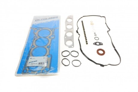 Комплект прокладок з різних матеріалів FULL MITSUBISHI, SMART 4A90/4A91 -ua VICTOR REINZ 01-34240-01