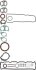 Комплект прокладок (верхній) Citroen Berlingo/Peugeot Partner 1.9D DW8 98- (без ГБЦ) REINZ UA63 VICTOR REINZ 01-34356-01 (фото 1)