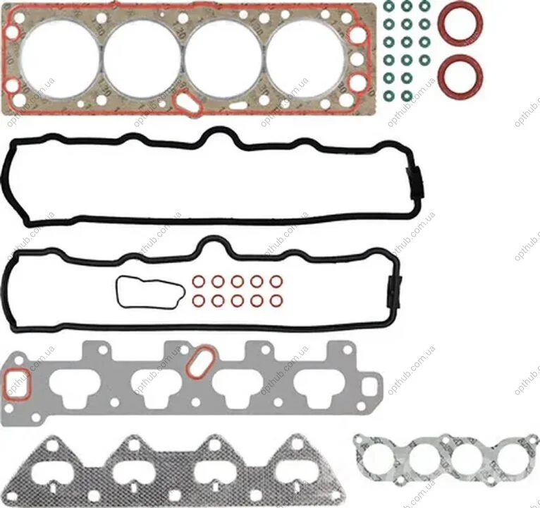 Комплект прокладок з різних матеріалів HEAD OPEL 1.6I 16V DOHC X16XEL -ua VICTOR REINZ 02-31995-02 (фото 1)