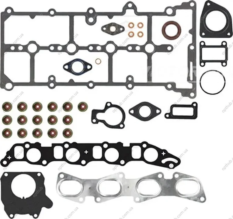 Комплект прокладок з різних матеріалів HEAD БЕЗ ПР. Г/Б OPEL Z19DTH/Z19DTJ, FIAT 192A5/192B1/937A -ua VICTOR REINZ 02-36262-01 (фото 1)