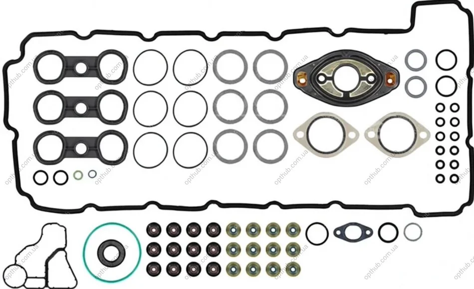 Комплект прокладок з різних матеріалів HEAD SET BMW 2.5/3.0 N52 B25/N52 N30 05- БЕЗ ПР Г/Б -ua VICTOR REINZ 02-37159-01 (фото 1)