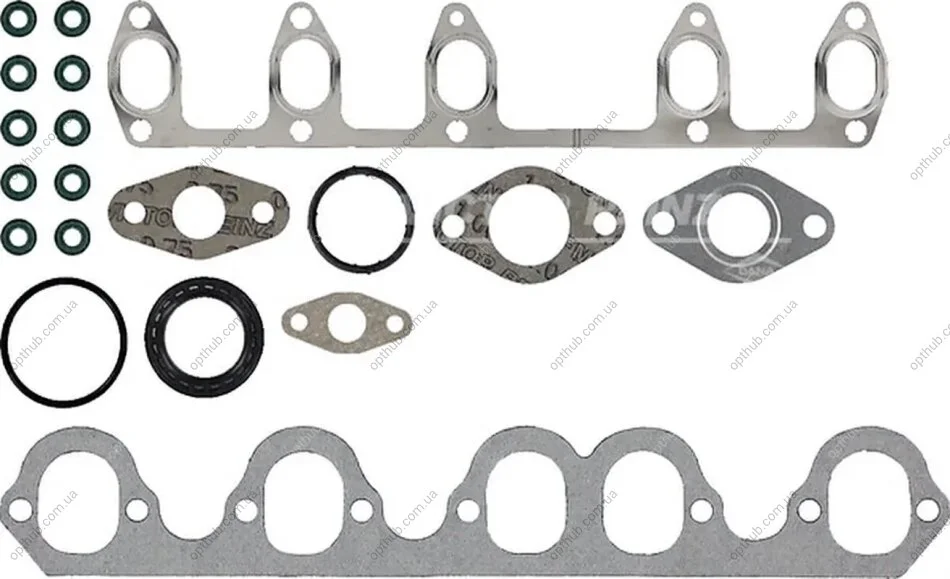 Комплект прокладок з різних матеріалів HEAD VW CRAFTER 2.5TDI BJJ/BJK/BJL/BJM -ua VICTOR REINZ 02-38077-01 (фото 1)