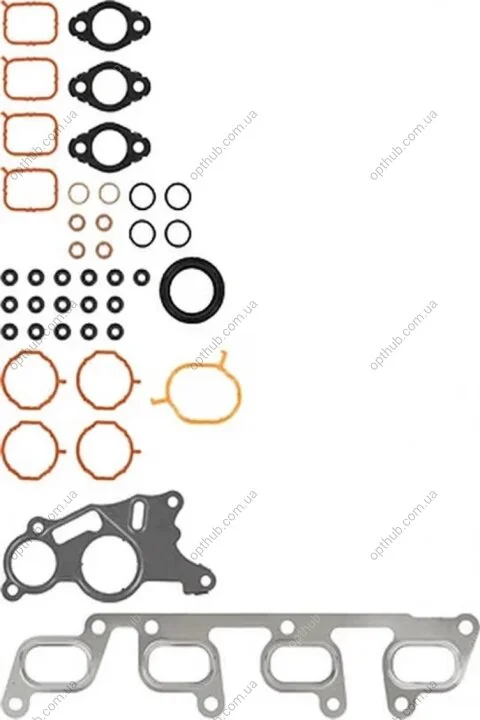 Комплект прокладок з різних матеріалів HEAD SET VAG 1.6TDI CAYA/CAYB/CATC/CAYD/CLNA 09- БЕЗ ПРОКЛ. VICTOR REINZ 02-40983-01 (фото 1)