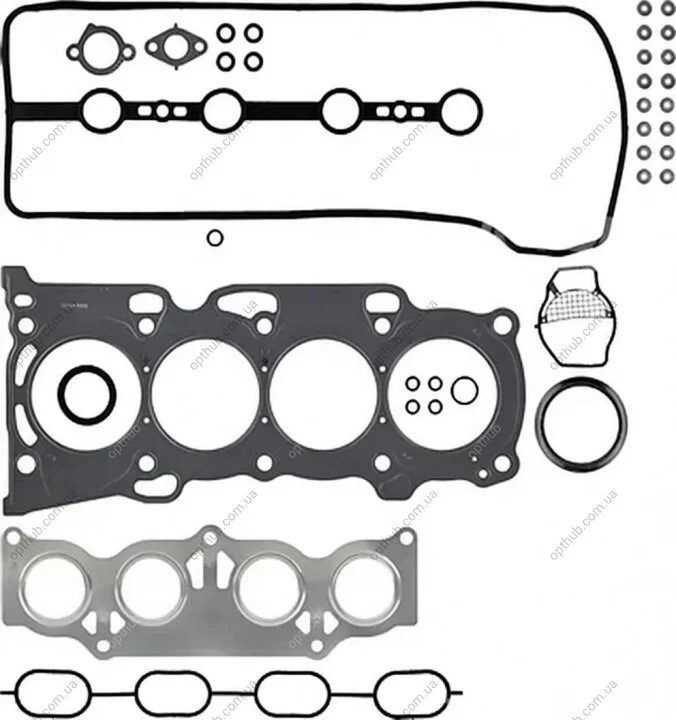 Комплект прокладок з різних матеріалів HEAD TOYOTA 2.0 CAMRI/RAV4 II/III 1AZ-FE 01- -ua VICTOR REINZ 02-53505-02 (фото 1)