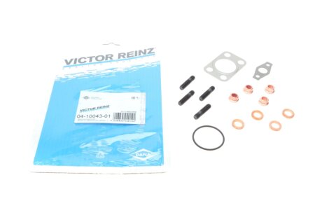 Комплект прокладок з різних матеріалів TURBO SET PSA/FORD/MAZDA 1.6HDI 9HY/9HX/9HZ/9HU/DV6TED4/DV6 VICTOR REINZ 04-10043-01