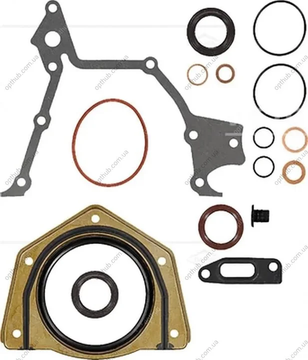 Комплект прокладок з різних матеріалів CONVERSION SET FIAT -ua VICTOR REINZ 08-38299-01 (фото 1)