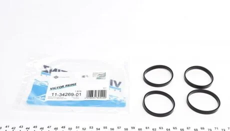 Комплект прокладок гумових КОЛЛ. IN (SET) FIAT 194A1,OPEL Z22SE -ua VICTOR REINZ 11-34269-01