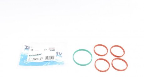 Комплект прокладок гумових КОЛЛ. IN (SET) OPEL ASTRA H/CHEVR GRUZE 1.8 A18XER/Z18XER (4+1) 07- VICTOR REINZ 11-38221-01