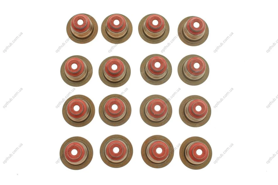 Комплект сальників клапанів IN/EX (SET) OPEL A20DTC/A20DTH/A20DTJ (16PCS) VICTOR REINZ 12-38209-02 (фото 1)