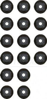 Комплект сальників клапанів IN/EX SET KIA SORENTO 2.5 CRDI D4CB (16PCS) -ua VICTOR REINZ 12-53499-01
