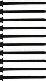 Болти головки (к-кт 10шт.) Hyundai Tucson/Santa Fe/Kia Cee'd/Cerato1.5D/2.0D 01- (M12x180mm) UA63 VICTOR REINZ 14-10372-01