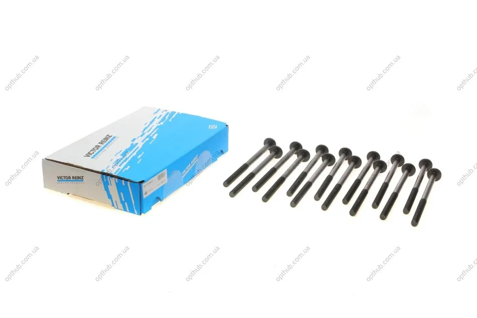 Комплект болтів з головкою системи TORX з чорного металу БОЛТЫ Г/Б (SET) BMW 3.0D B57/N57 08- VICTOR REINZ 14-10398-02 (фото 1)