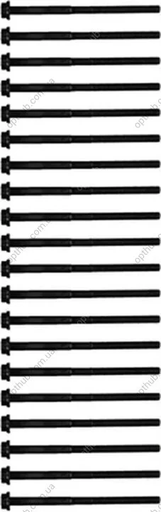 Комплект болтов с головкой системы TORX из черного металла HEAD BOLTS (SET) LAND-ROVER 4.2 V8 428PS VICTOR REINZ 14-10987-01 (фото 1)