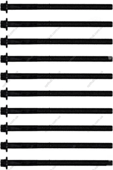 Комплект болтів з головкою системи TORX з чорного металу MB OM668 -ua VICTOR REINZ 14-32108-01 (фото 1)