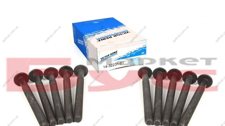 Комплект болтів з головкою системи TORX з чорного металу OPEL/RENAULT G9U/G9T/M9R VICTOR REINZ 14-32231-01 (фото 1)