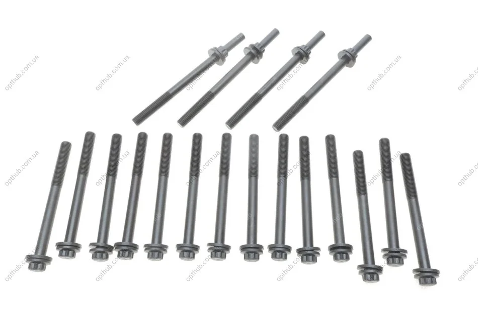 Комплект болтів з головкою системи TORX з чорного металу RENAULT MASTER/MASCOTT 3.0D ZD3 05- -ua VICTOR REINZ 14-32279-01 (фото 1)
