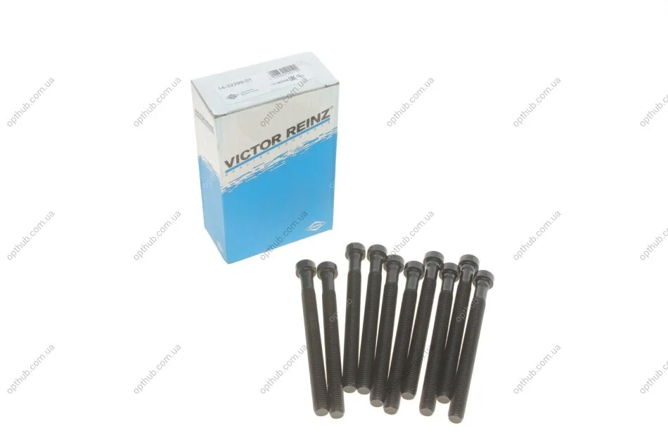 Комплект болтів з головкою системи TORX з чорного металу VAG CAGA/CBBB VICTOR REINZ 14-32299-01 (фото 1)