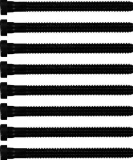 Комплект болтів з головкою системи TORX з чорного металу VICTOR REINZ 14-32299-02