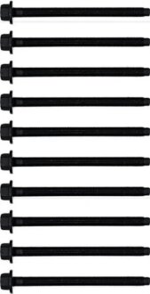 Комплект болтов с шестигранной головкой из черного металла. VICTOR REINZ 14-32344-02